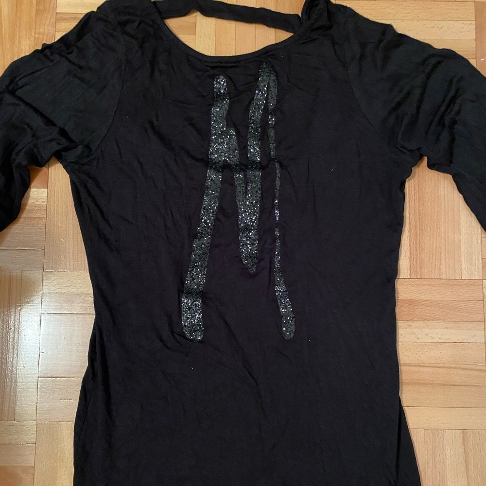 Marciano logo long sleeve top